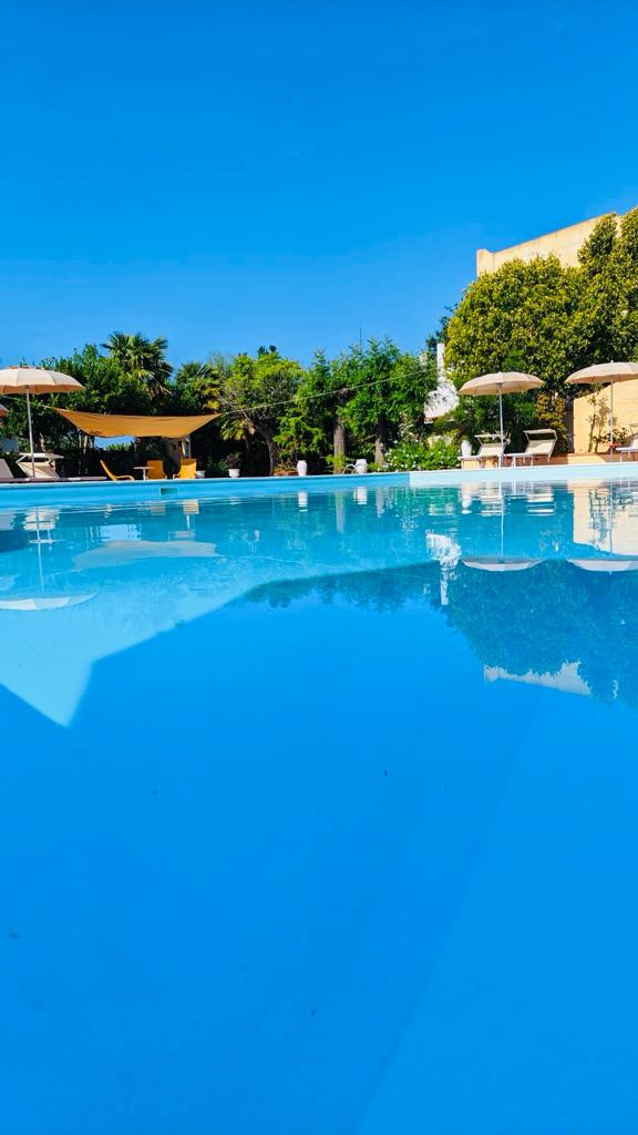 La piscina dell'hotel